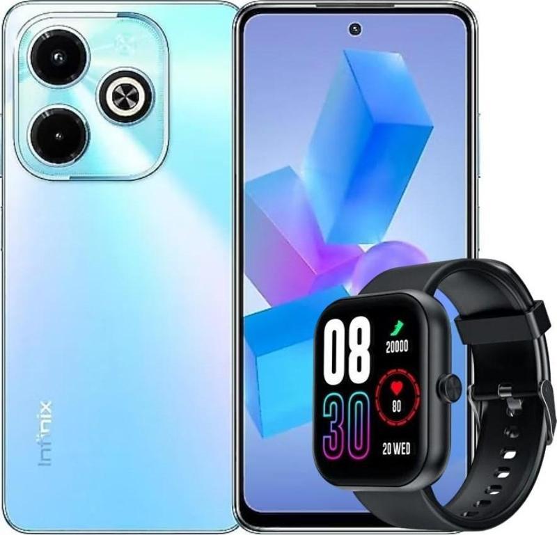 Infinix Hot 40i 8 GB Ram + 8 GB Sanal Ram 256 GB Cep Telefonu (XW1 Akıllı Saat Hediyeli)