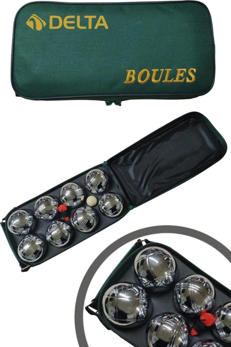 Bocce Set Çantalı 8 Toplu Metal Bocce Seti (Boules Seti)