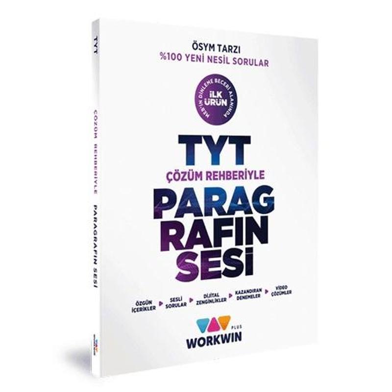 TYT Çözüm Rehberi ile Paragraf'ın Sesi Soru Bankası Workwin Plus