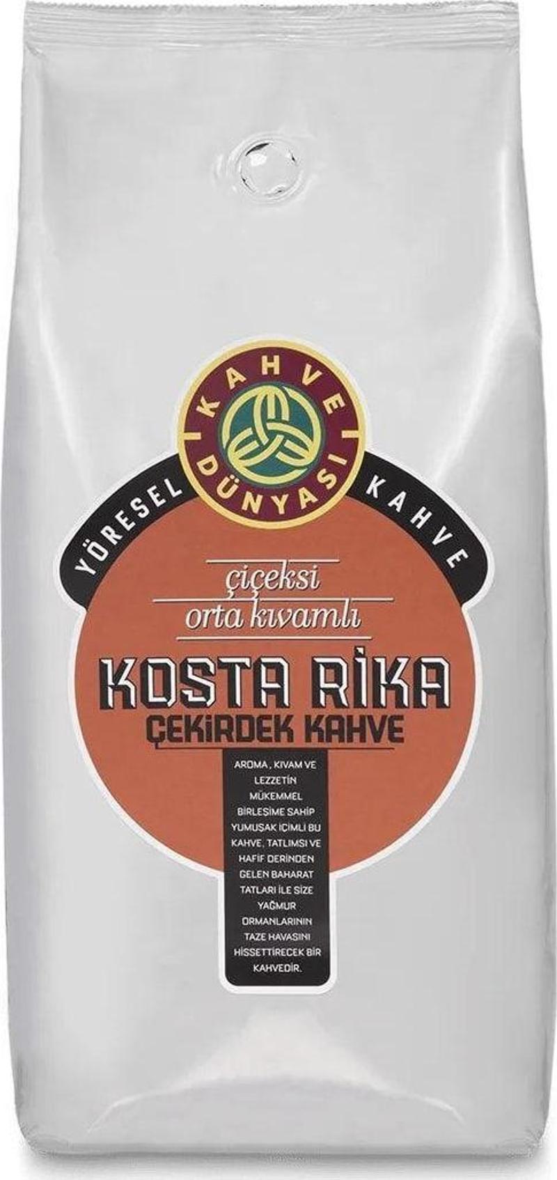 Kosta Rika Kavrulmuş Çekirdek Kahve 1kg