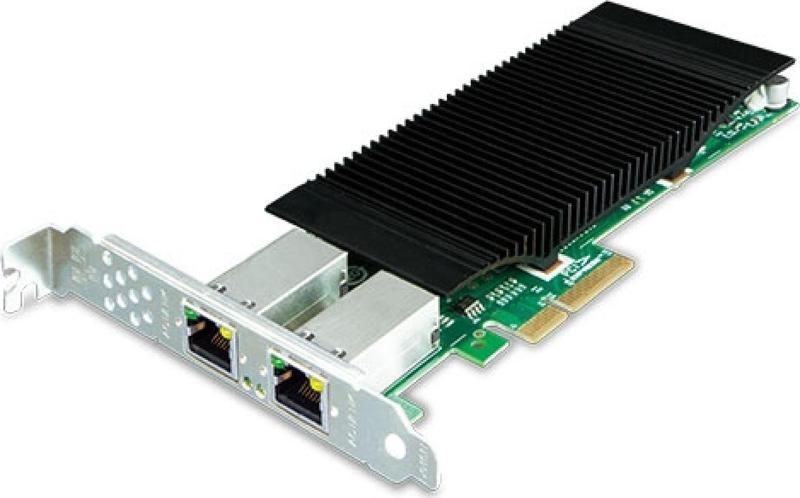 2-Port 10/100/1000T 802.3at PoE+ PCI Express Sunucu Kartı (60W PoE güç bütçesi, PCIe x4, -10~60 dere