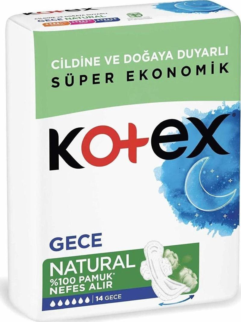 Gece Natural Hijyenik Ped 14lü