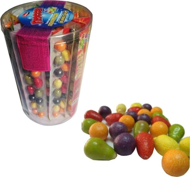 Frogger Tutti Frutti Aromalı Meyveli Sakız 42'li 1 kg