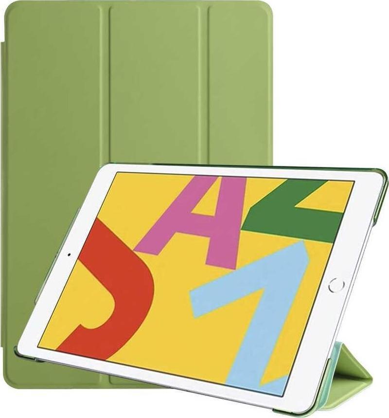 Apple iPad 10.2 2021 (9.Nesil) Kılıf Smart Cover Standlı Kapaklı