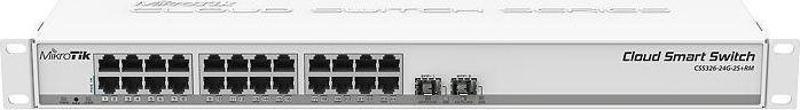 CSS326-24G-2S+RM 24 port Gigabit 2 SFP+ Management Switch