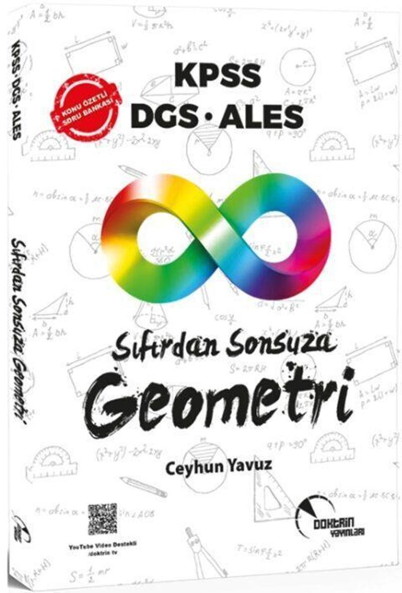 KPSS DGS ALES Sıfırdan Sonsuza Geometri Konu Özetli Soru Bankası Doktrin Yayınları