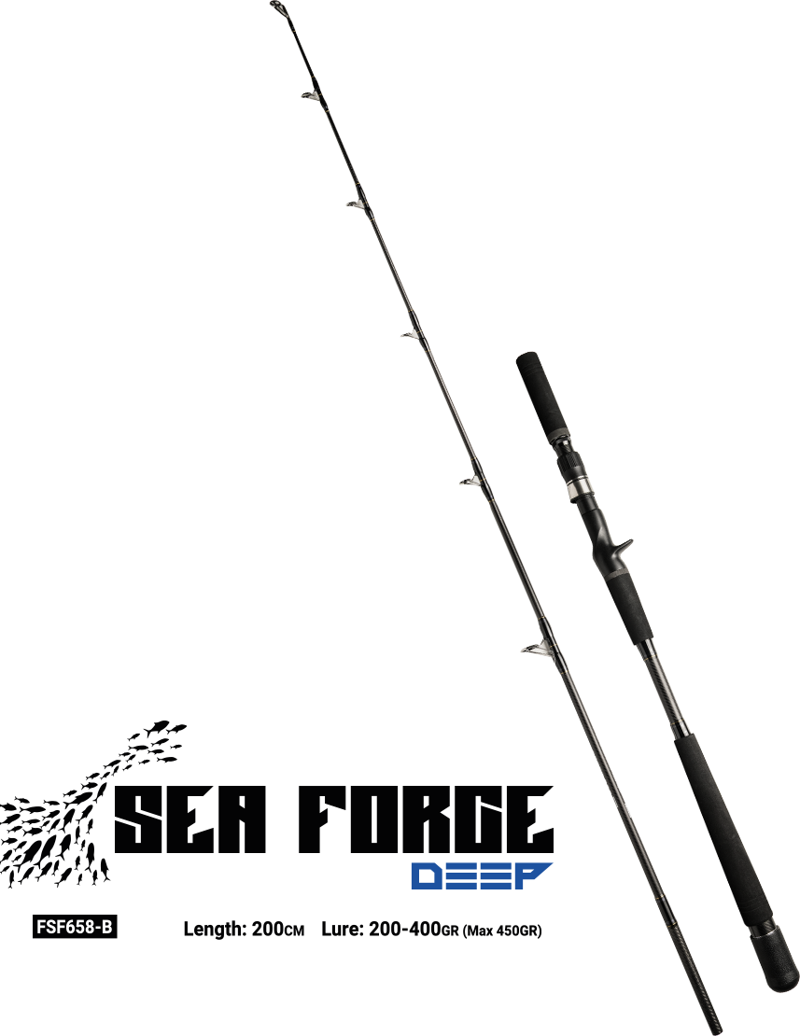 SeaForce 200cm 200-400gr Tekne-Bot Kamışı