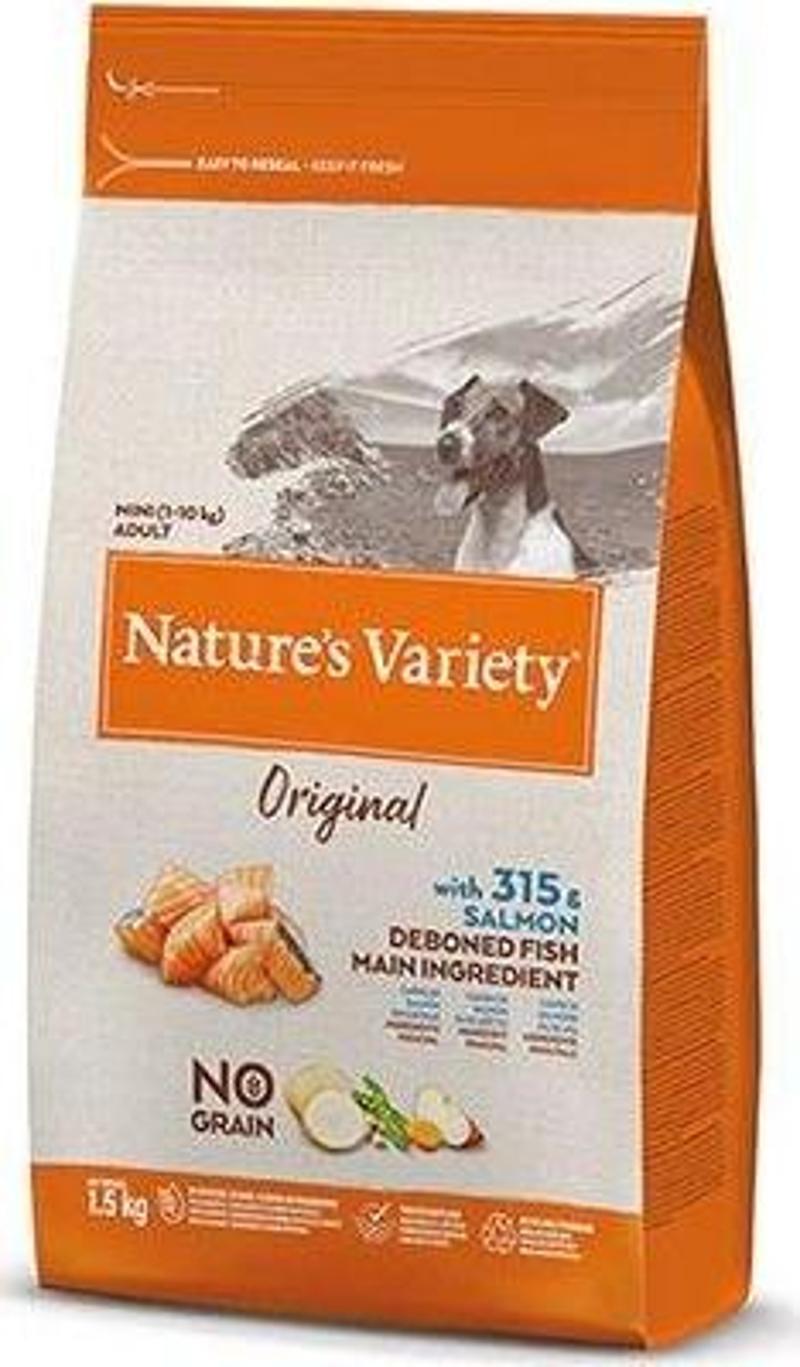 Somonlu Tahılsız Yetişkin Küçük Irk Köpek Maması 1.5 Kg