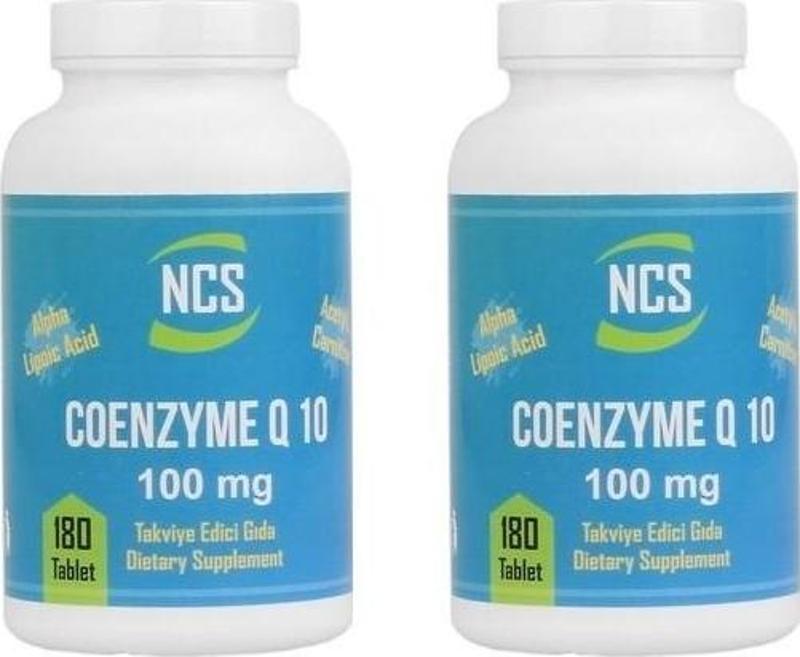 Coenzyme Q 10 100 Mg 2 Kutu 360 Tablet