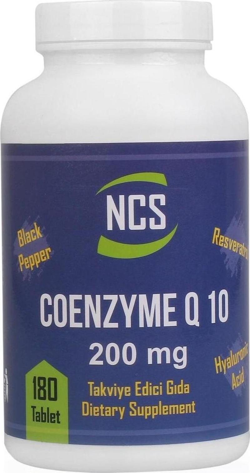 Coenzyme Q-10 200 Mg Resveratrol Hyaluronic Acid Koenzim 180 TABLET