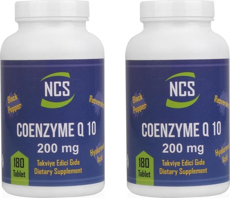 Coenzyme Q-10 200 Mg Resveratrol Hyaluronic Acid Koenzim 2 KUTU 360 TABLET