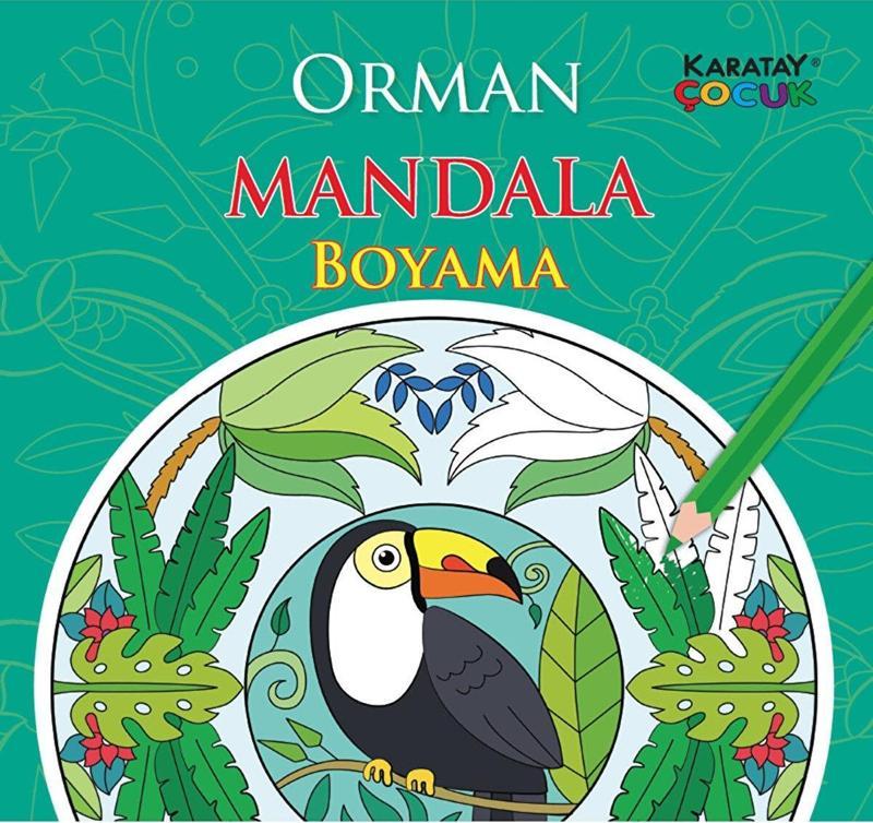 Karatay Yayınları 4E Mandala - Orman (Kolay Seri)