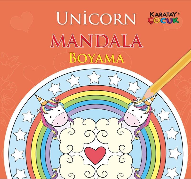 Karatay Yayınları 4E Mandala - Unicorn (Kolay Seri) (Yeni)