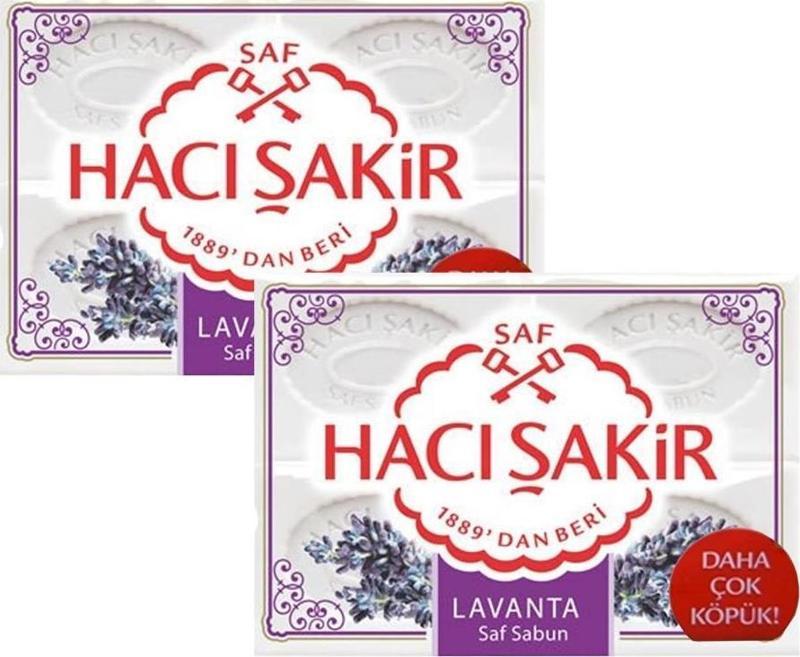 Lavanta Kalıp Sabun 4x150GR X 2 Adet