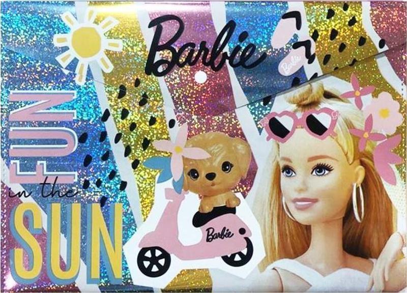 A4 Hologramlı Barbie Çıtçıt Dosya Fun In Thesun 43718