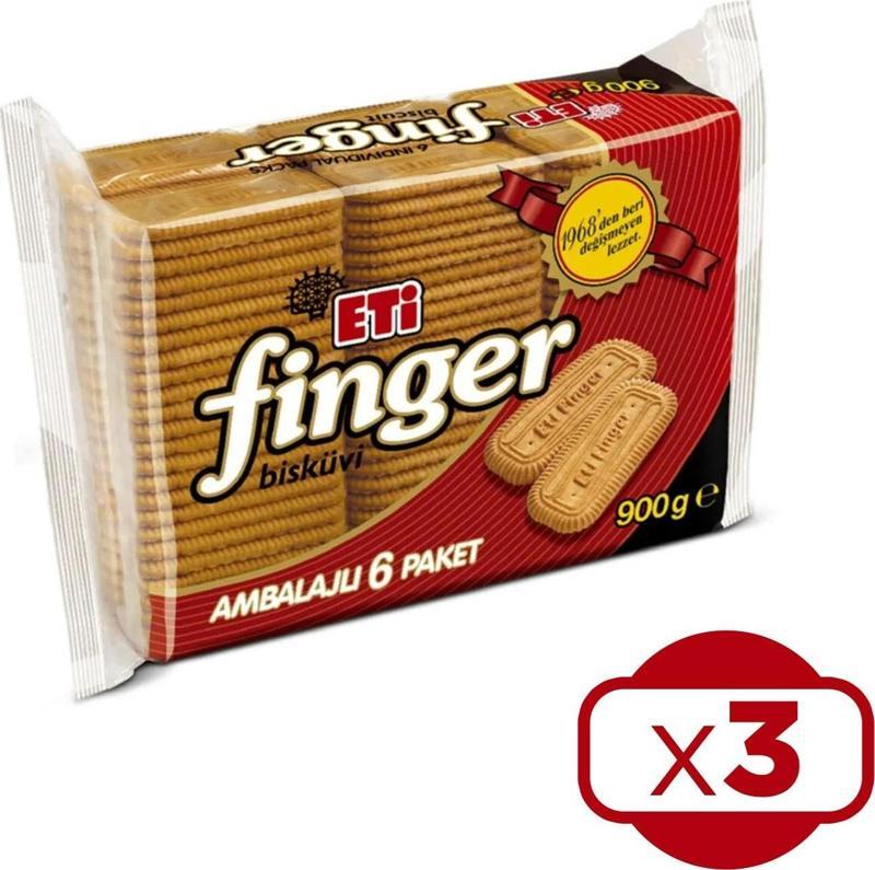 Finger Bisküvi 900 gr 3 lü