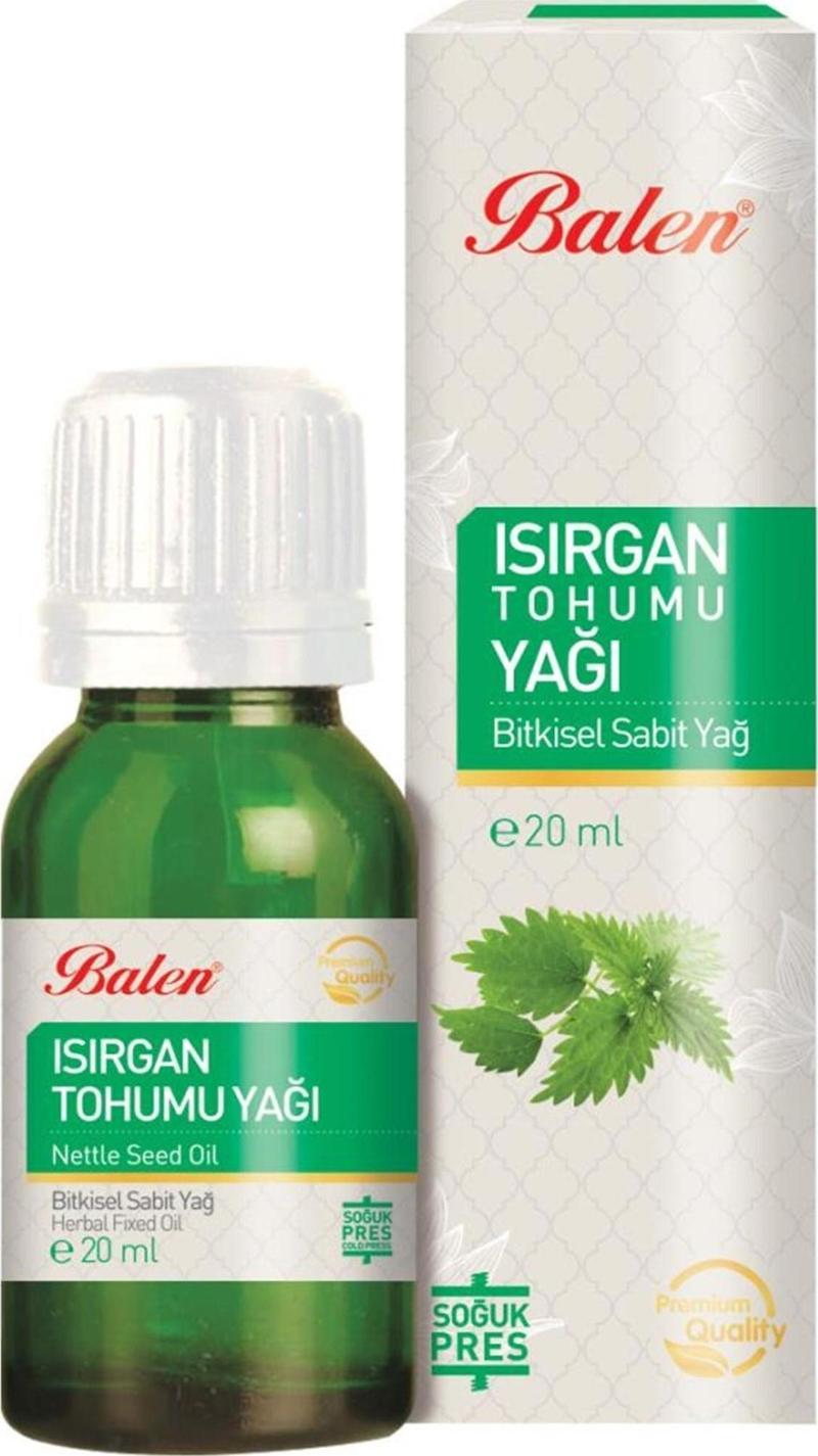 Isırgan Tohumu Yağı 20 ml Soğuk Pres