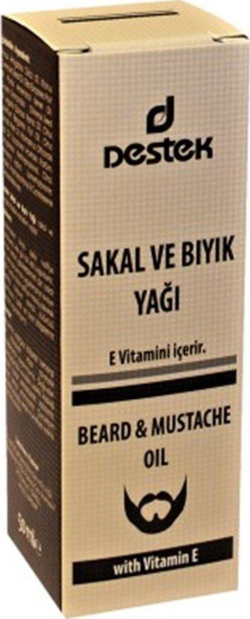 Sakal ve Bıyık Bakım Yağı E Vitamini İçerir 50 ml