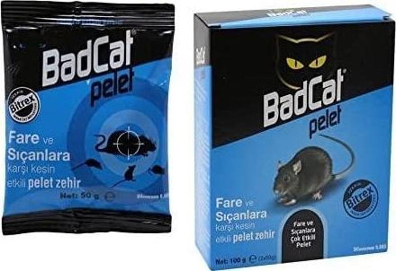 Badcat Fare Zehiri Pelet 100 gr Mavi