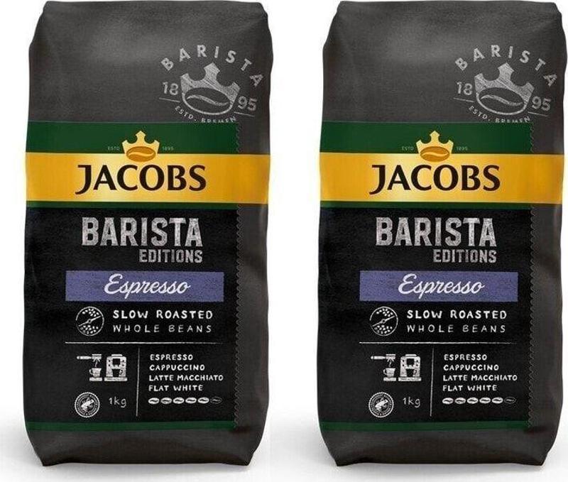 Barista Editions Çekirdek Kahve Espresso %100 Arabica  ( 1 kg x 2)