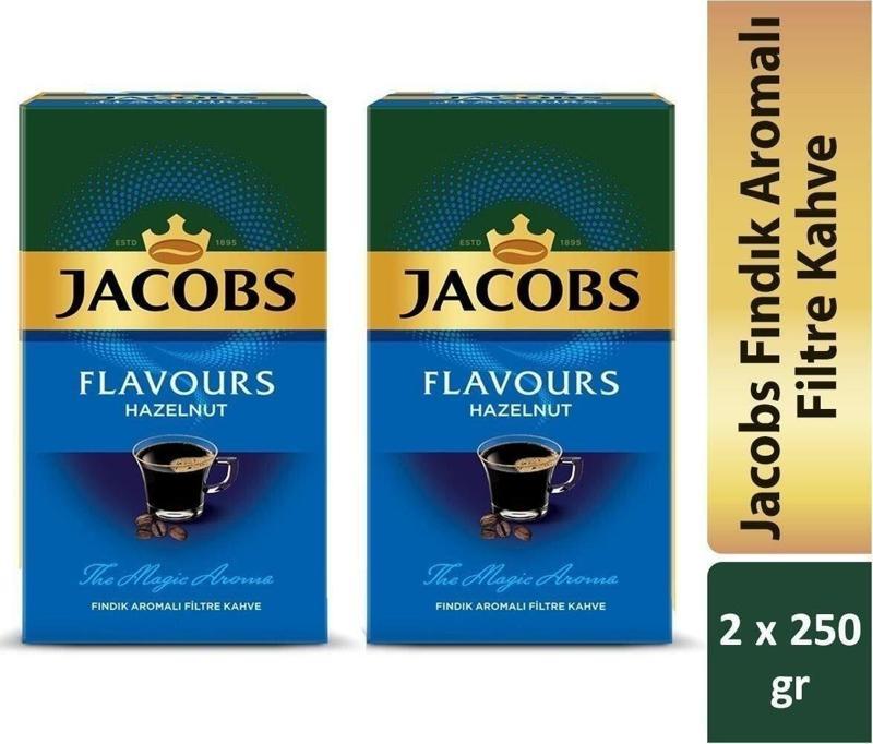 Fındık Aromalı Filtre Kahve 250 Gr X 2 Adet