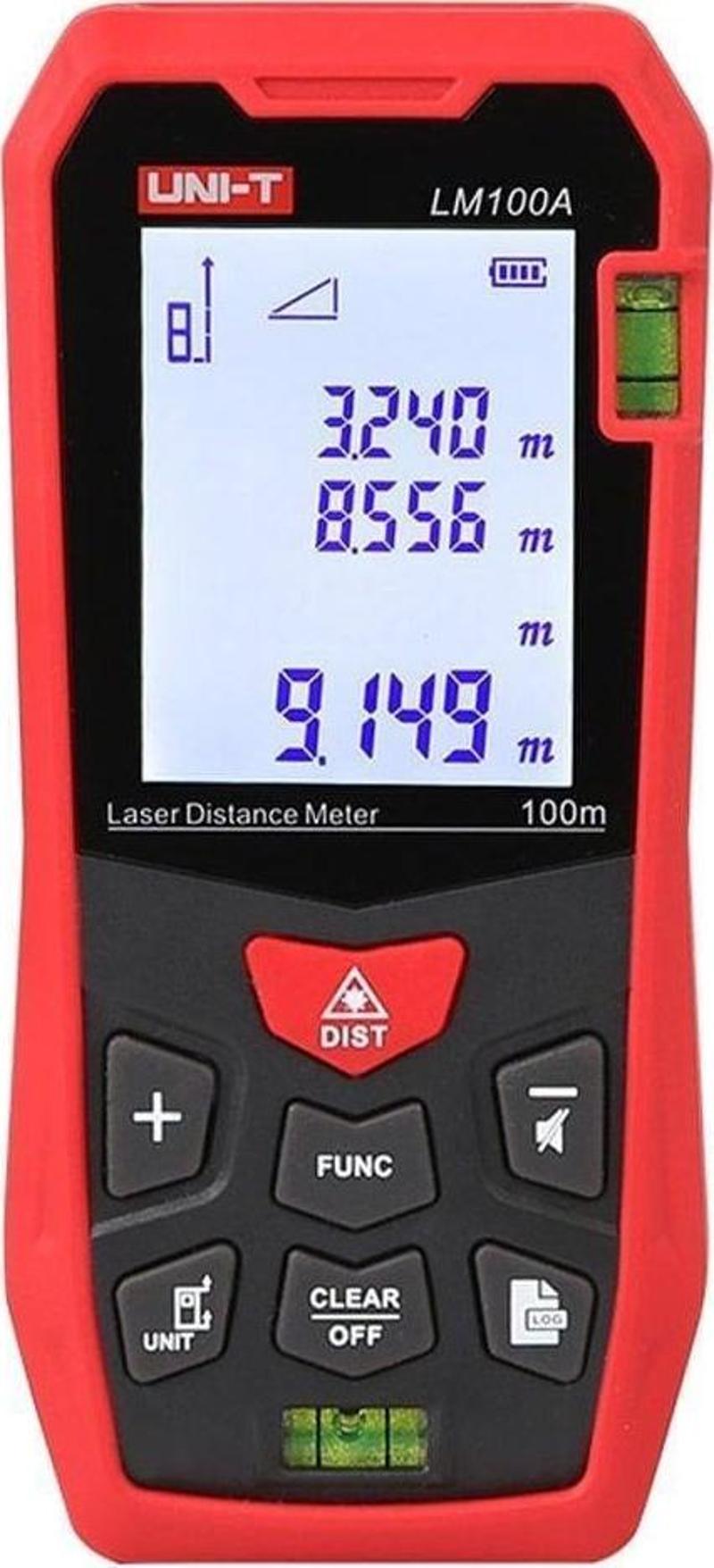 LM100A Lazer Metre Mesafe Ölçer 100 Metre