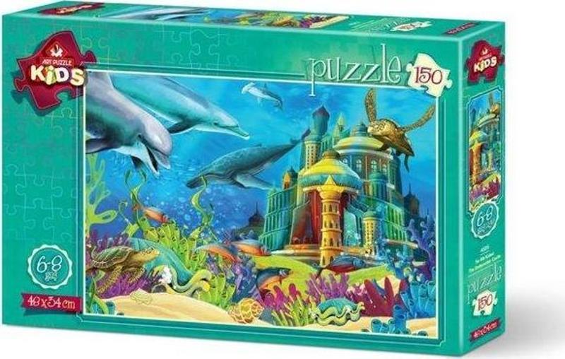 4525 Su Altı Kalesi 34x48 cm 150 Parça Puzzle