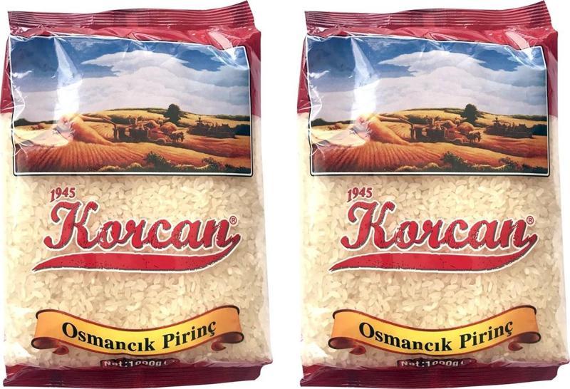 Osmancık Pirinç 1 kg 2 li
