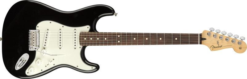 Player Stratocaster Pau Ferro Klavye Black Elektro Gitar