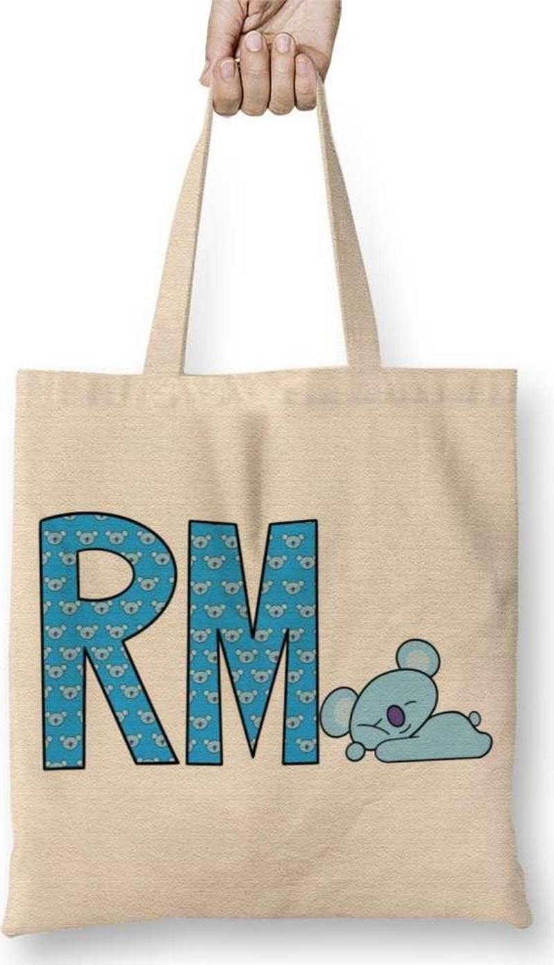 Bts Meets Bt21 Rm Bez Çanta Uzun Saplı