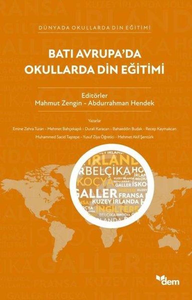 Batı Avrupa'da Okullarda Din Eğitimi - Dünyada Okullarda Din Eğitimi