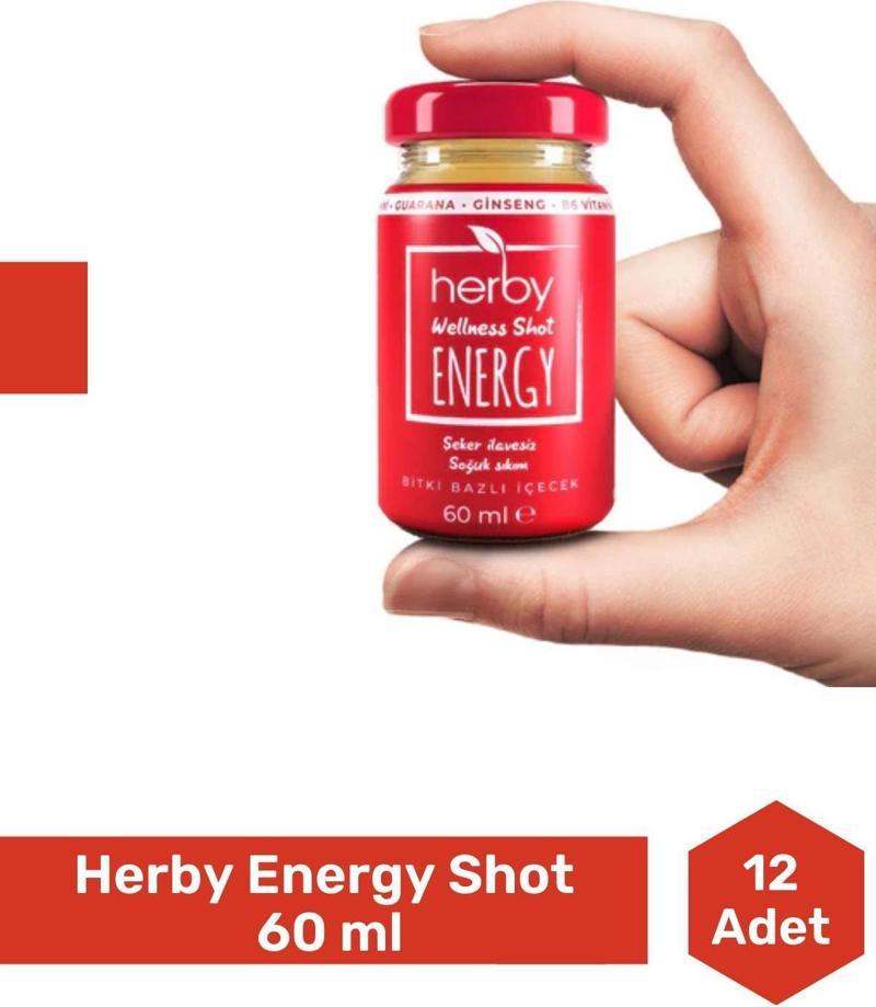 Energry Shot 60 ml - 12 Adet