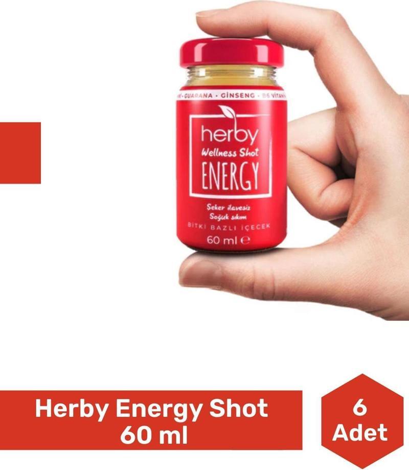 Energry Shot 60 ml - 6 Adet