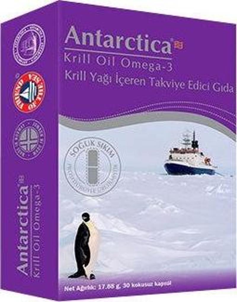 Antarctica Krill Oil Omegra-3 30 Kapsül