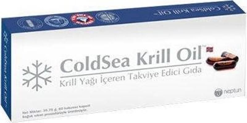 Coldsea Krill Oil Omegra-3 60 Kapsül