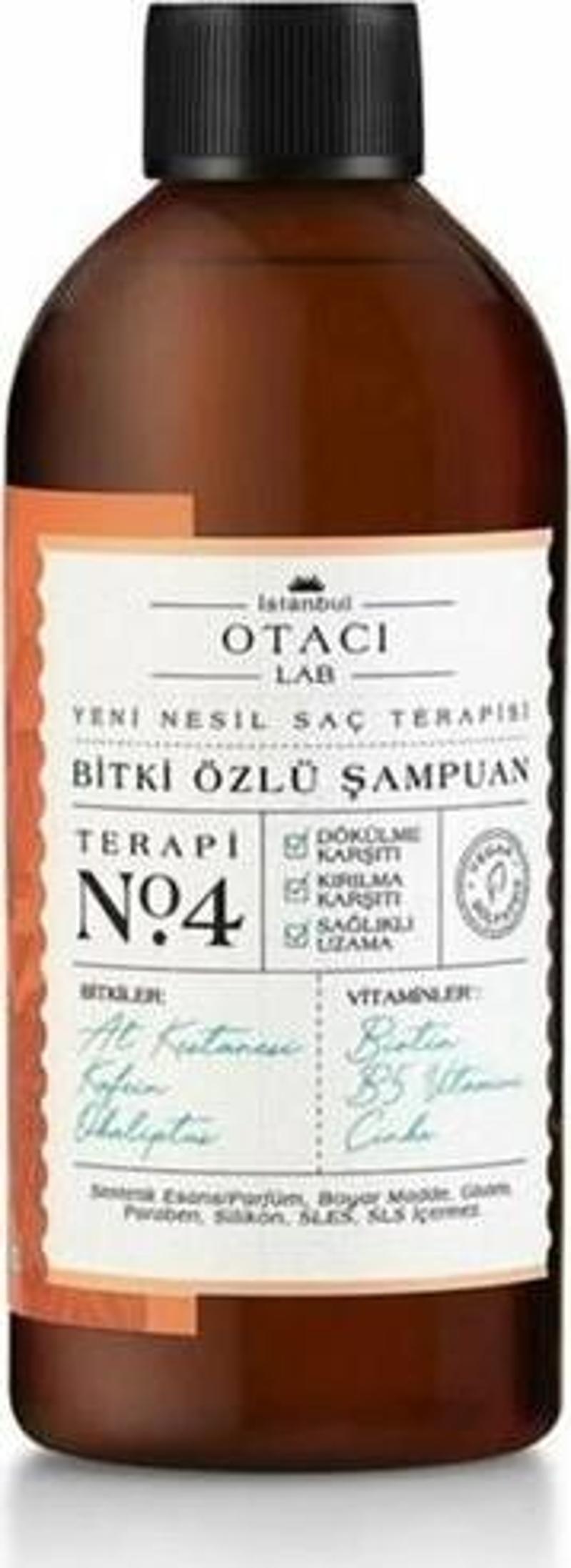 Lab No:4 Sağlıklı Uzama Dökülme Karşıtı Şampuan 250 ml