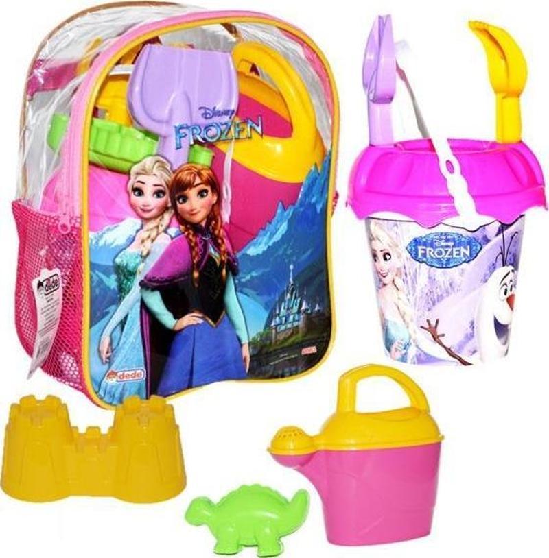 Dede Frozen Resimli Sırt Çantalı Plaj Set