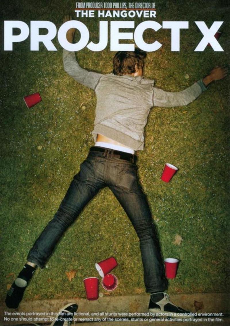 Project X ( DVD ) Ambalajında