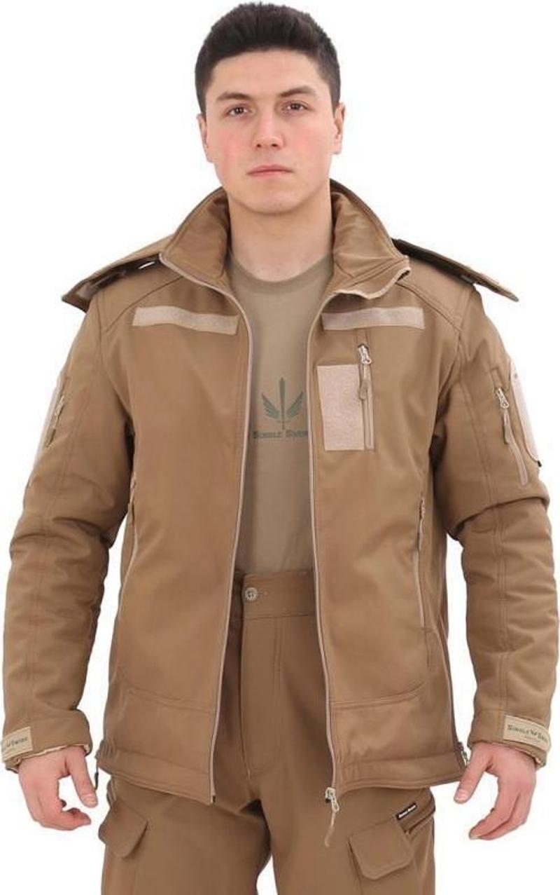 Askeri Tactical Softshell Mont (İçi Polarlı)