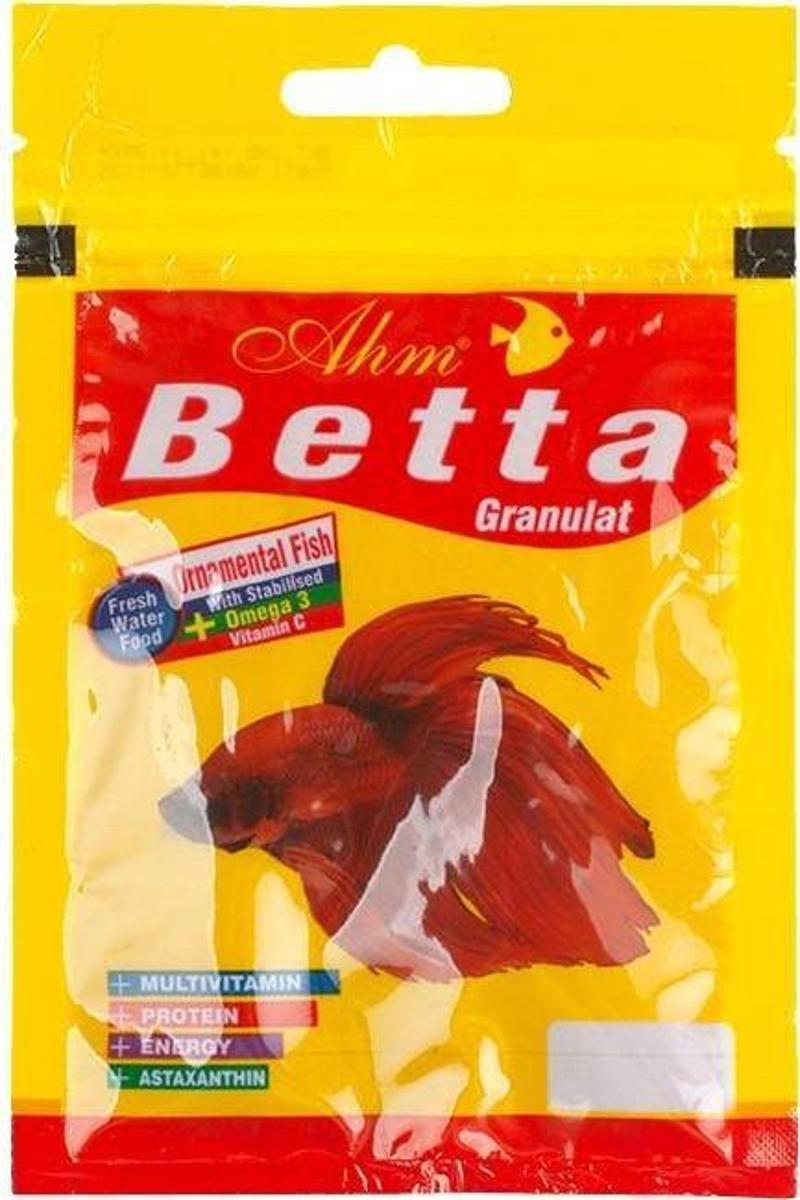 Betta Granulat Zarf Balık Yemi 15 Gr x 15 Adet