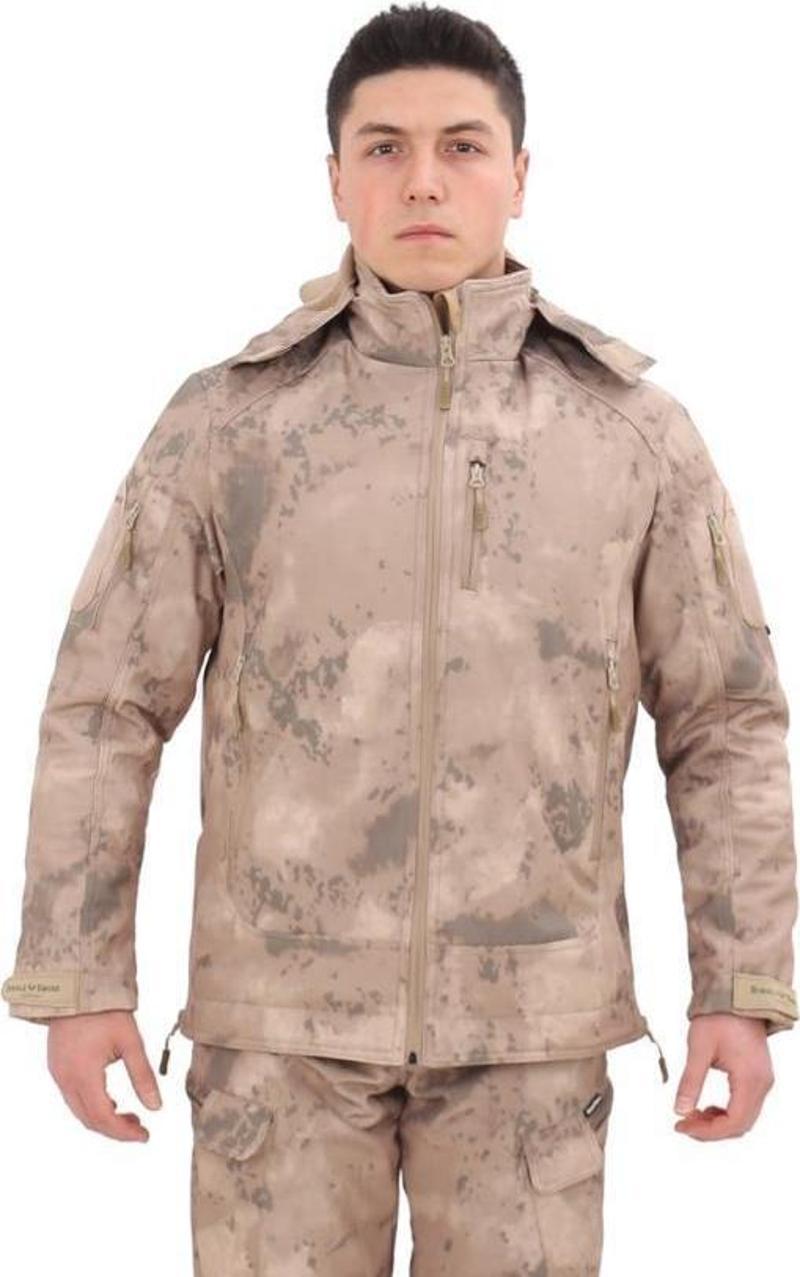 Askeri Tactical Softshell Mont (İçi Polarlı)