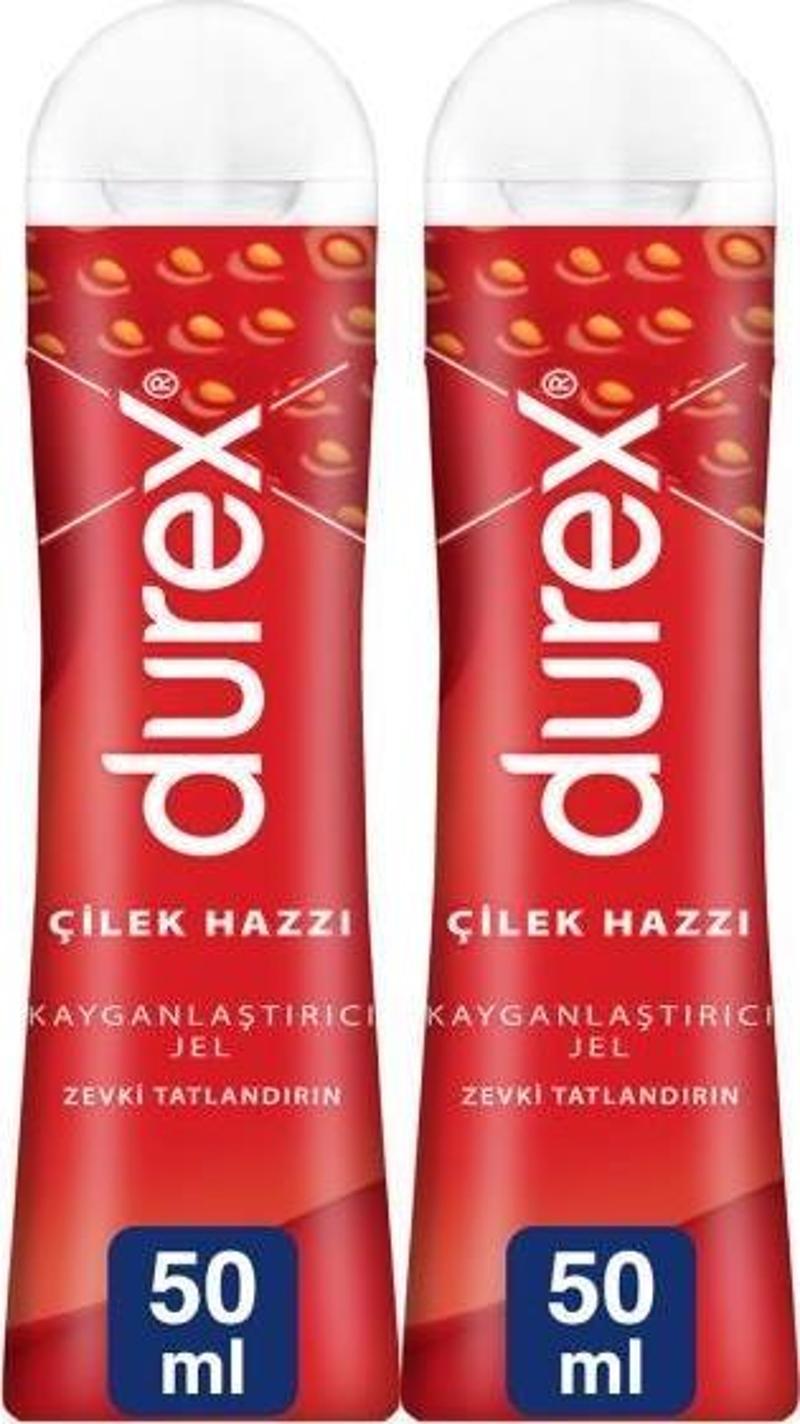 Kayganlaştırıcı Jel Çilek Hazzı 50 ml X 2