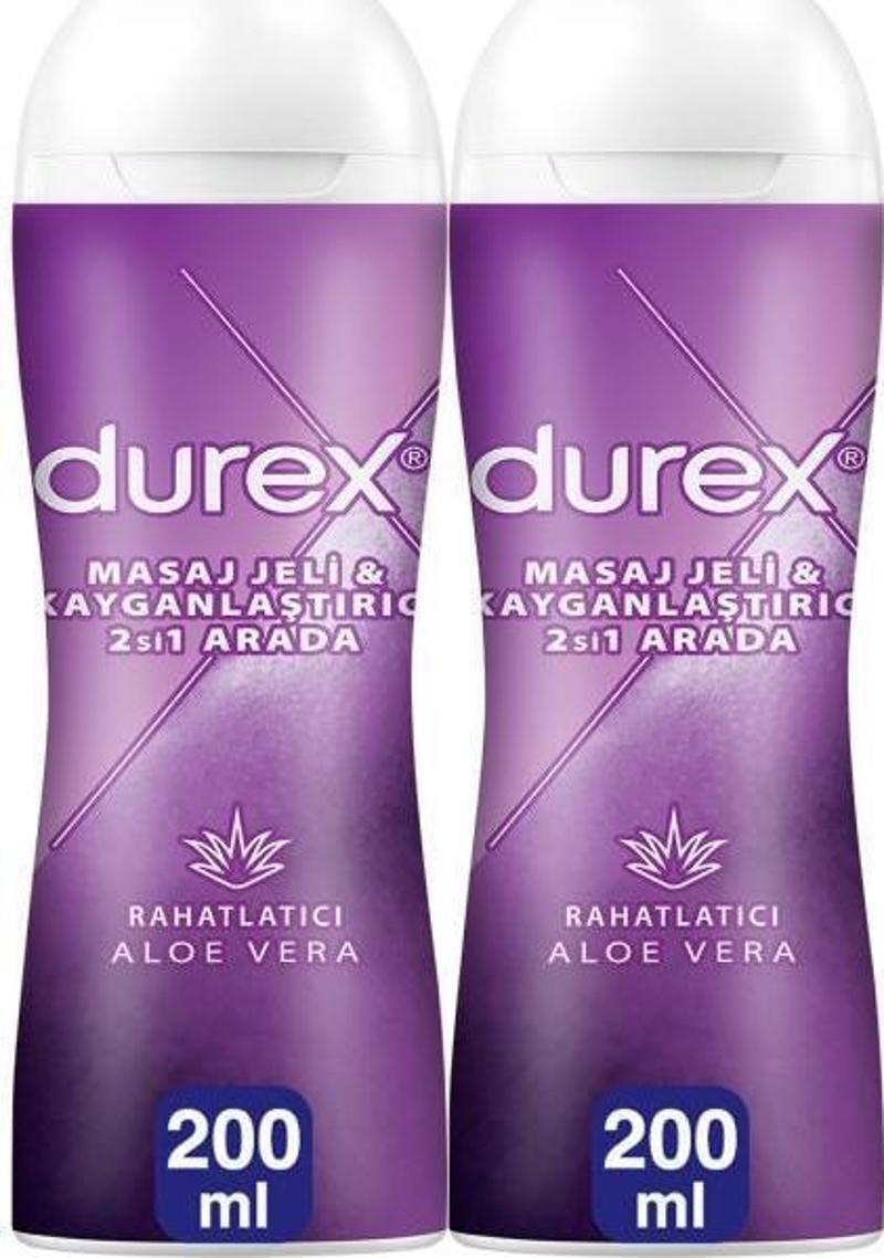 Play Kayganlaştırıcı & Masaj Jeli Aloe Vera 200ml X 2