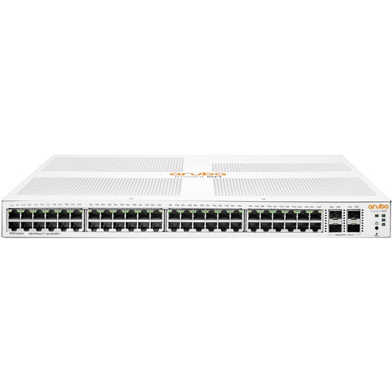 Aruba Instant On JL685A 1930-48G 48Port,  GigaBit, 4 Port Gigabit SFP, Yönetilebilir, Rack Mount Switch