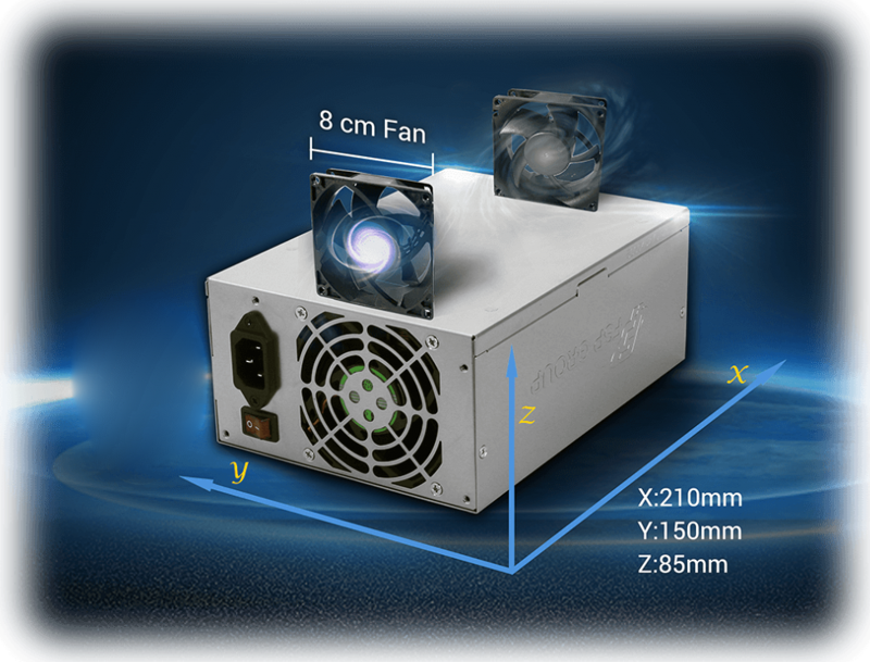 CANNON, FSP1600-55YD, 1600W, GAMING, ATX, Power Supply (PSU)