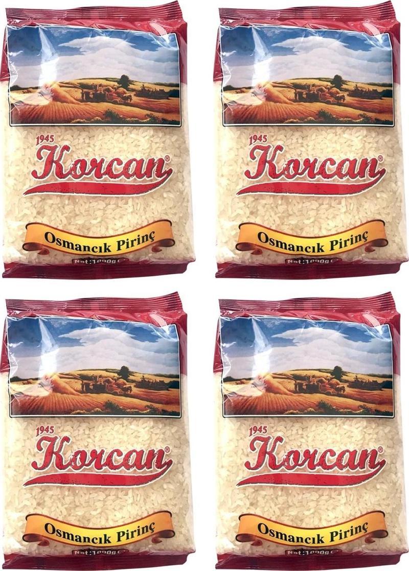 Osmancık Pirinç 1 kg 4 lü