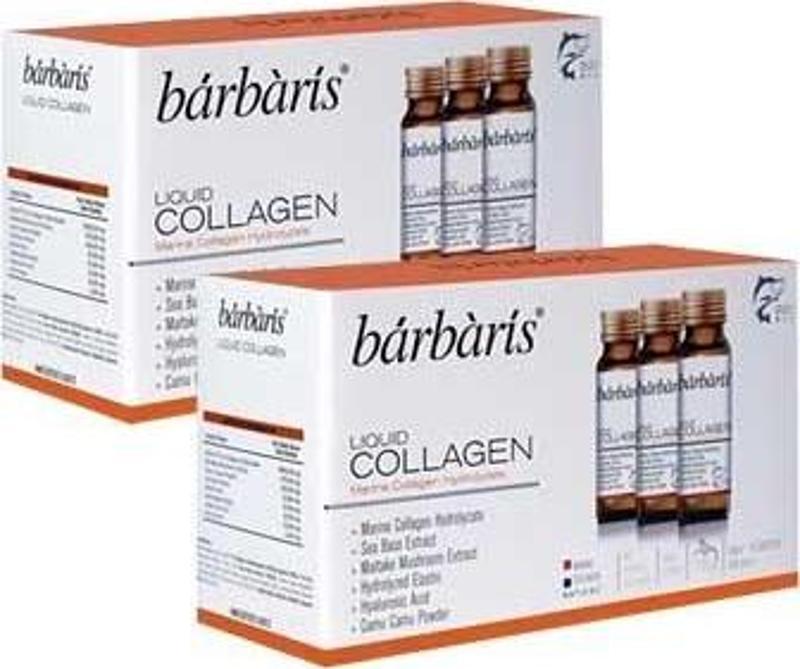 Liquid Collagren Takviye Edici grıda 50 ml 10 Adet 2'Li Paket