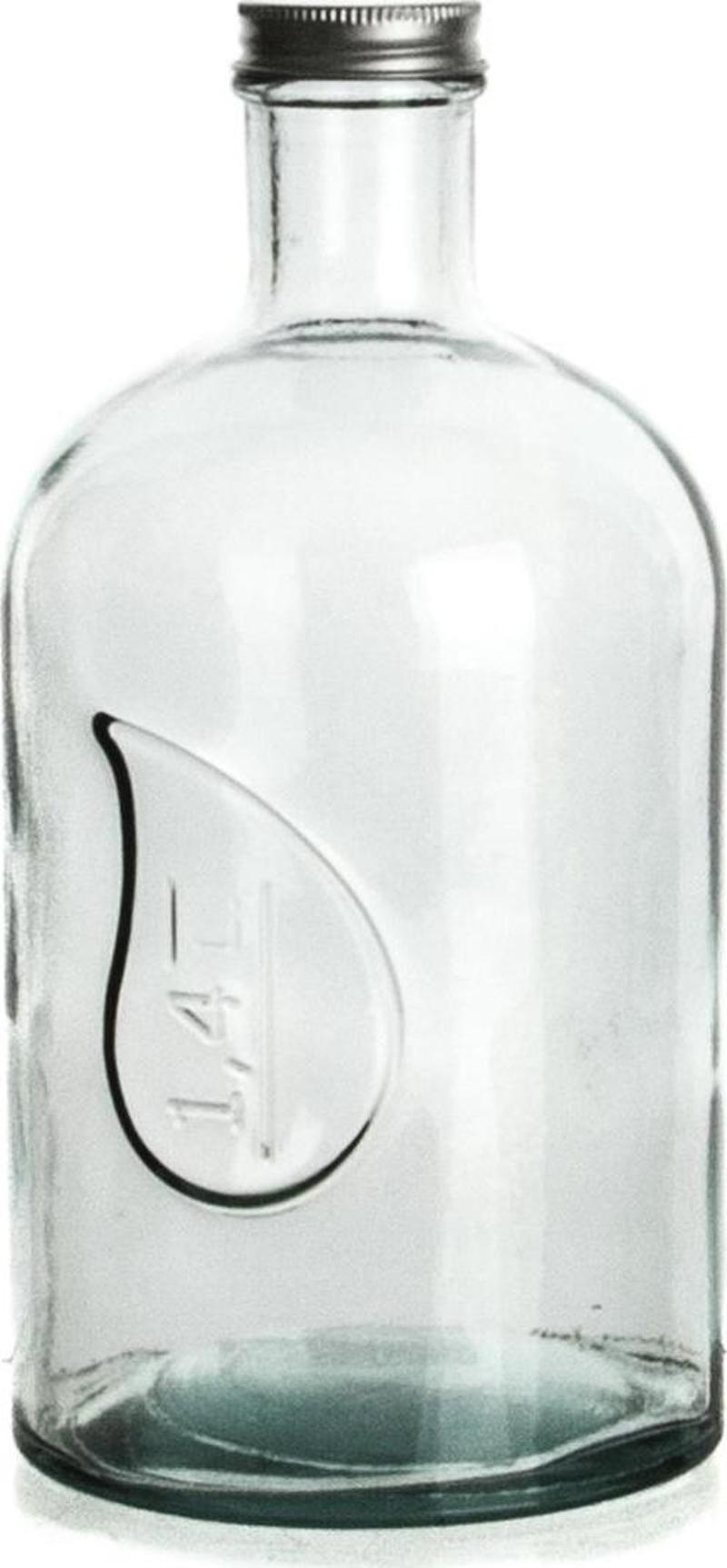 Metal Kapaklı Şişe 1400 Ml