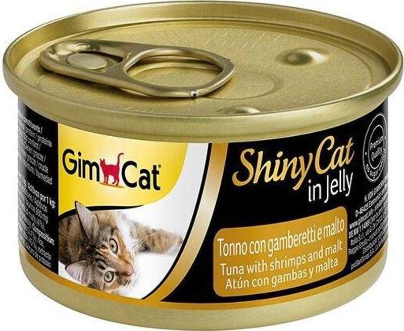 Shinycat Tuna Balık ve Karidesli Konserve Kedi Maması 70 Gr