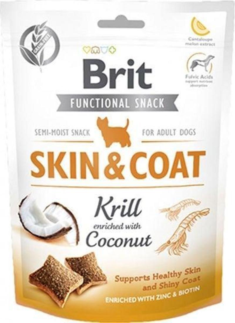 Snack Skin Coat Deri ve Tüy Bakımı İçin Köpek Ödül Maması 150 Gr